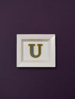 x MEISSEN, handgemaakte vide-poche initialen met decoratie^Westwing Collection Outlet