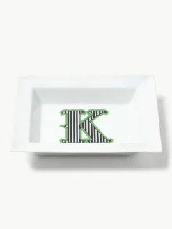 x MEISSEN, handgemaate vide-poche initialen met decoratie^Westwing Collection Clearance