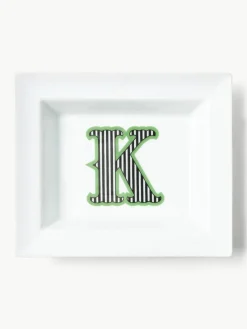 x MEISSEN, handgemaate vide-poche initialen met decoratie^Westwing Collection Clearance