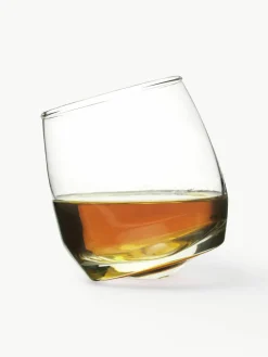 Whiskyglazen Rocking met ronde bodem, 6 stuks^Sagaform Outlet