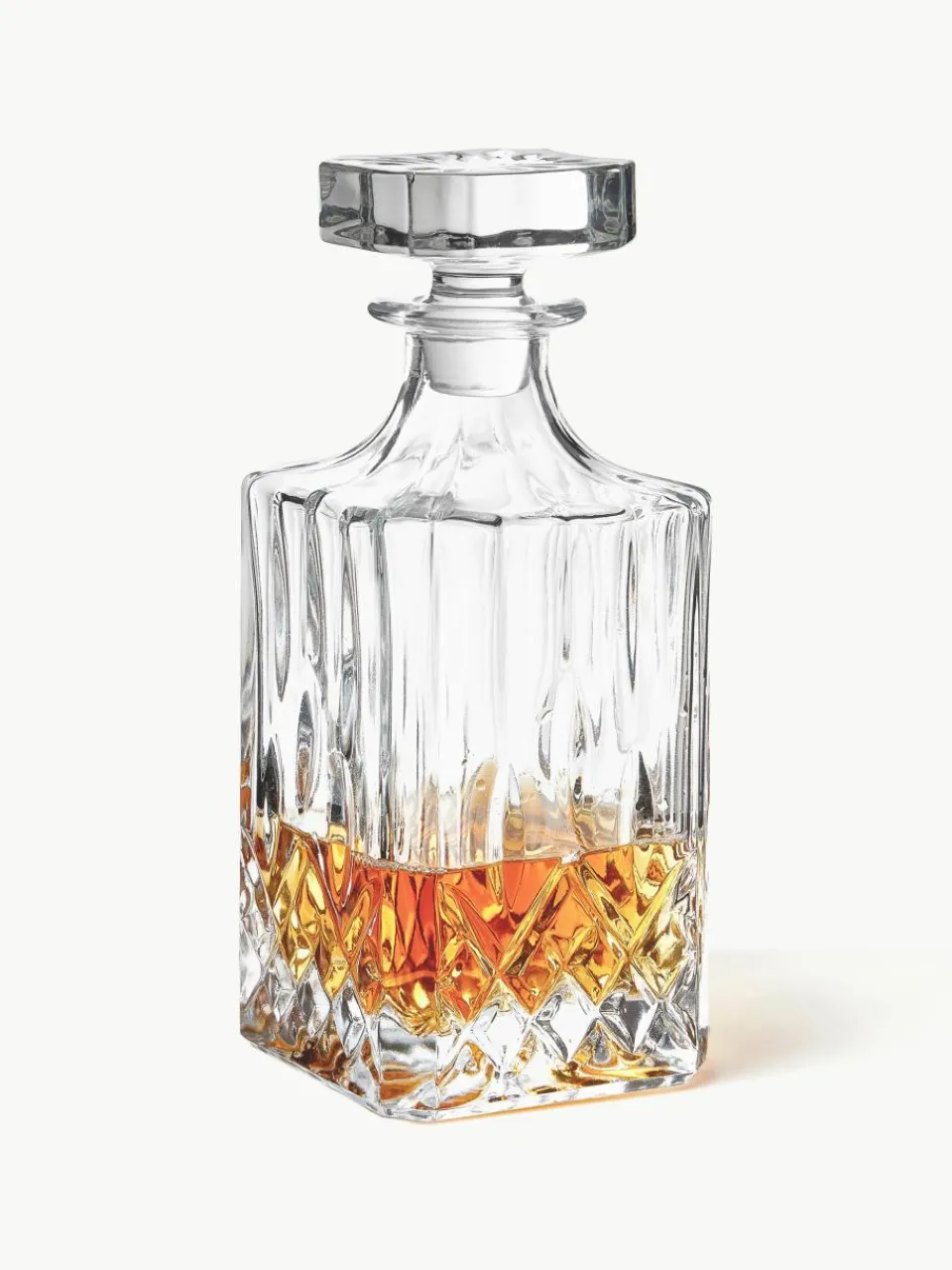 Whiskyset George met kristalreliëf, 3-delig^Westwing Collection Hot