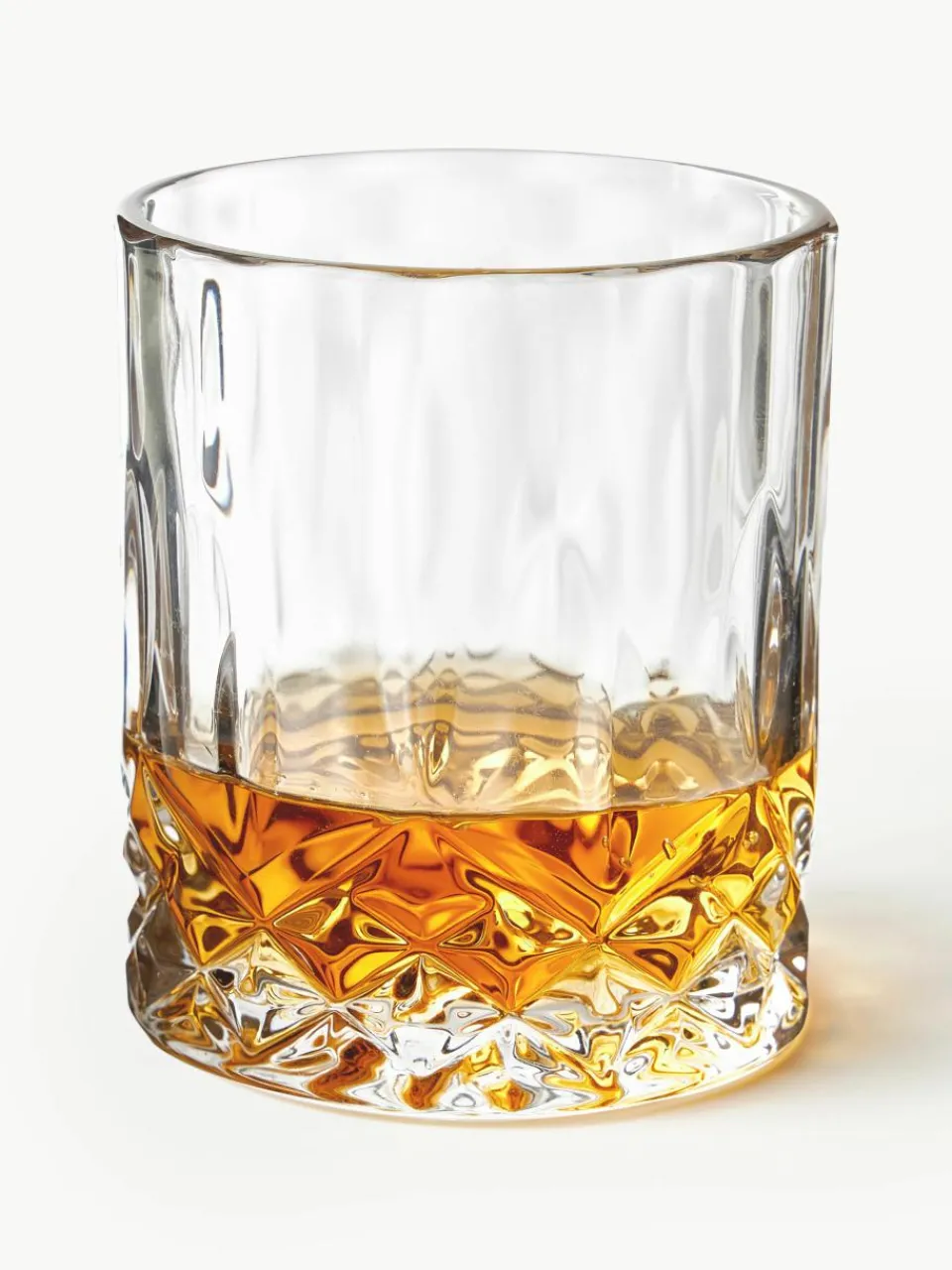 Whiskyset George met kristalreliëf, 3-delig^Westwing Collection Hot