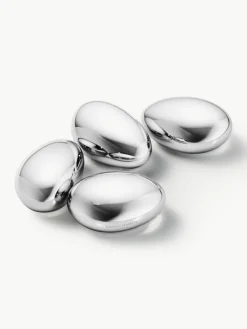 Whiskystenen Sky van RVS, 4 stuks^GEORG JENSEN Best