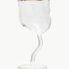 Wijnglas Classic On Acid met goudkleurige decoratie^SELETTI Clearance