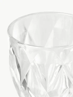 Wijnglazen Colorado met structuurpatroon, 4 stuks^Westwing Collection Clearance