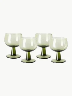 Wijnglazen The Emeralds, 4 stuks^HKLIVING Fashion
