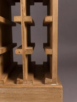 Wijnrek Claude van eikenhout^Dutchbone Sale