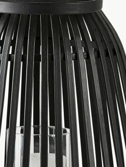 Windlicht Teresa van bamboehout, H 30 cm^Westwing New