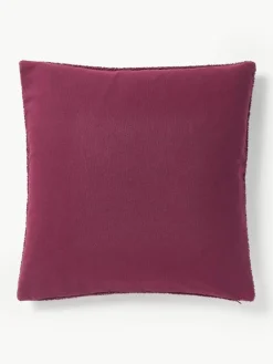 Winterkussenhoes Janara met opschrift^Westwing Collection New