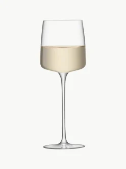 Witte wijnglazen Metropolitan, 4 stuks^Lsa International Fashion