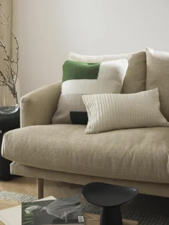 Wollen kussenhoes Aylin met abstracte decoratie^Westwing Collection Clearance