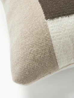 Wollen kussenhoes Aylin met abstracte decoratie^Westwing Collection Clearance