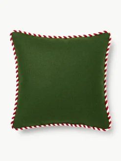 Wollendecoratief kussen Jova met winters motief^Westwing Collection Discount