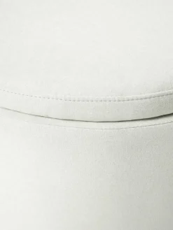 XL beklede poef Alida met opbergruimte^Westwing Collection Fashion