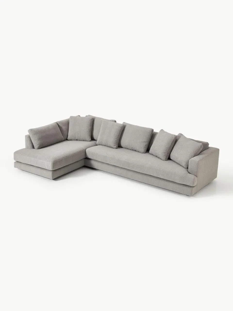 XL bouclé hoekbank Tribeca^Westwing Collection Hot