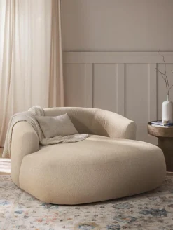 XL bouclé loungefauteuil Sofia^Westwing Collection Outlet
