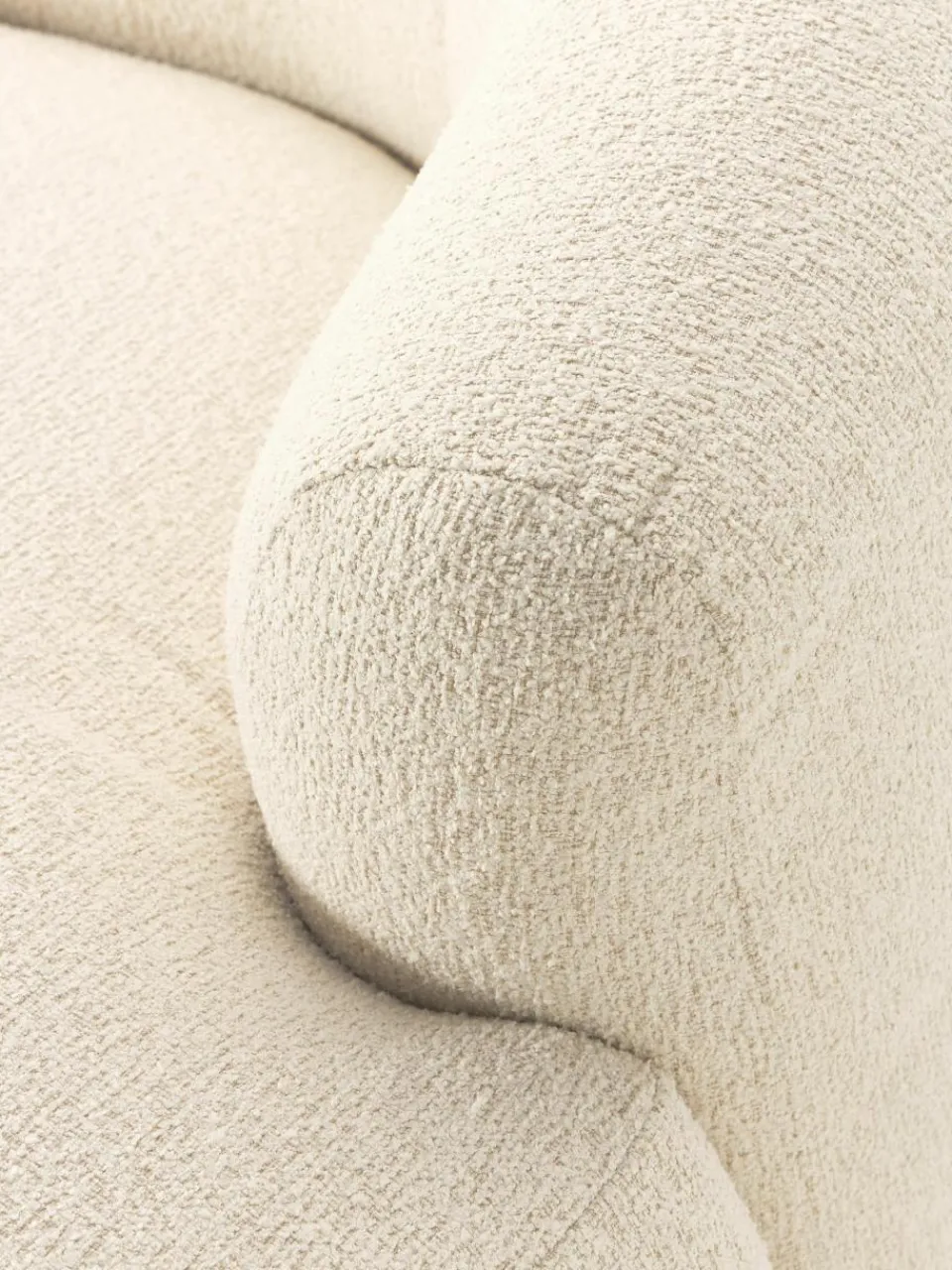 XL bouclé loungefauteuil Sofia^Westwing Collection Outlet