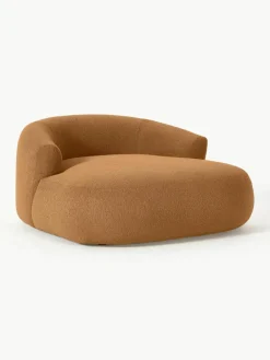 XL bouclé loungefauteuil Sofia^Westwing Collection Fashion