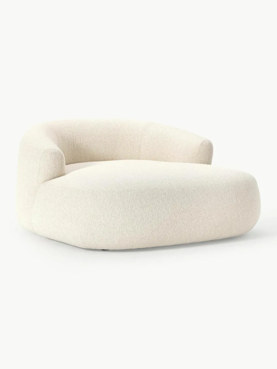 XL bouclé loungefauteuil Sofia^Westwing Collection Hot