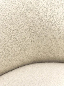 XL bouclé loungefauteuil Sofia^Westwing Collection Hot