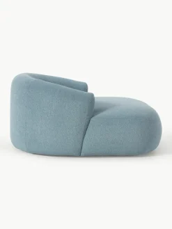 XL bouclé loungefauteuil Sofia^Westwing Collection Fashion
