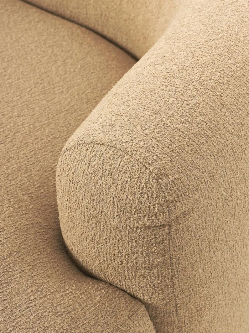 XL bouclé loungefauteuil Sofia^Westwing Collection New