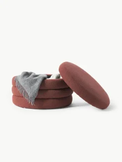 XL bouclé poef Alto met opbergruimte^Westwing Collection Hot