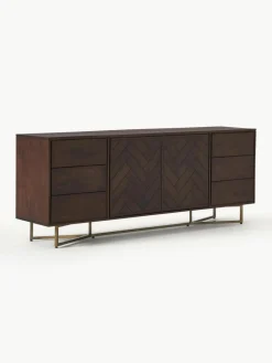 XL dressoir Luca gemaakt van mangohout^Westwing Collection Outlet