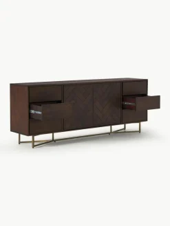 XL dressoir Luca gemaakt van mangohout^Westwing Collection Outlet