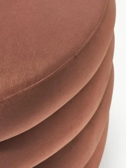 XL fluwelen poef Alto met opbergruimte^Westwing Collection Online