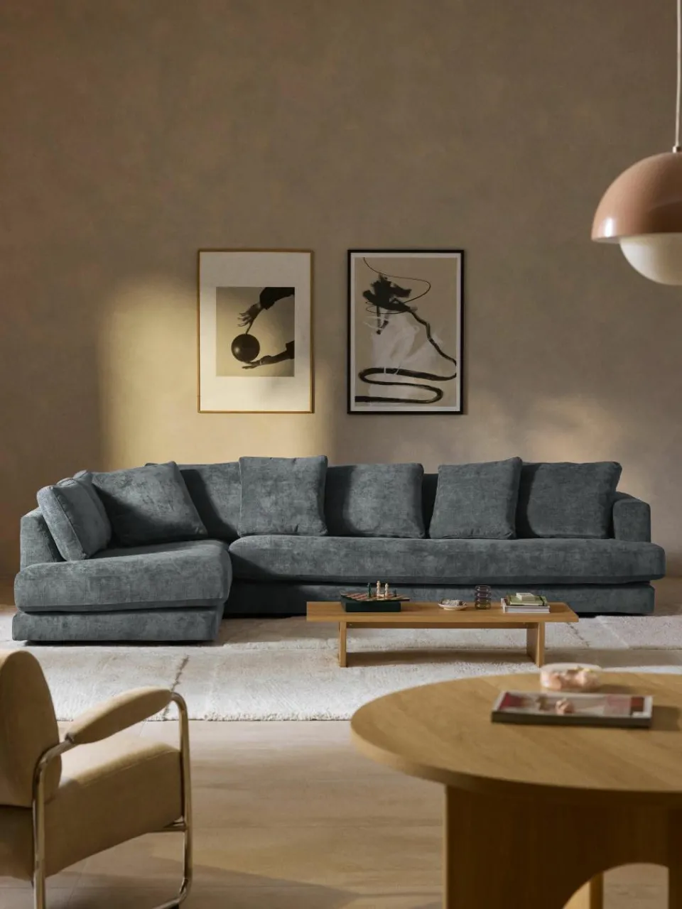 XL hoekbank Tribeca^Westwing Collection Online