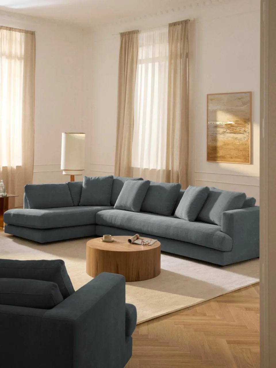 XL hoekbank Tribeca^Westwing Collection Online
