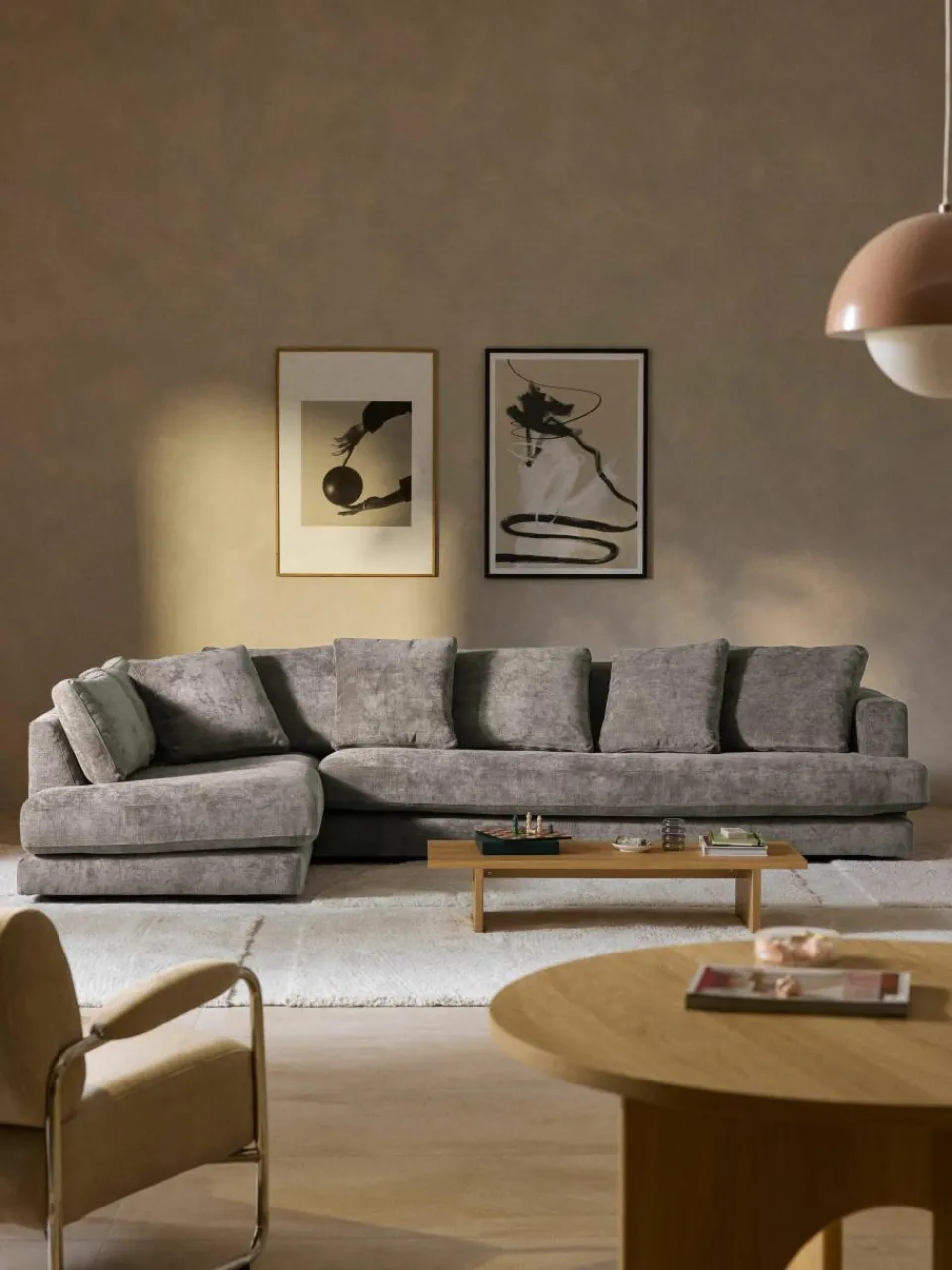 XL hoekbank Tribeca^Westwing Collection Hot