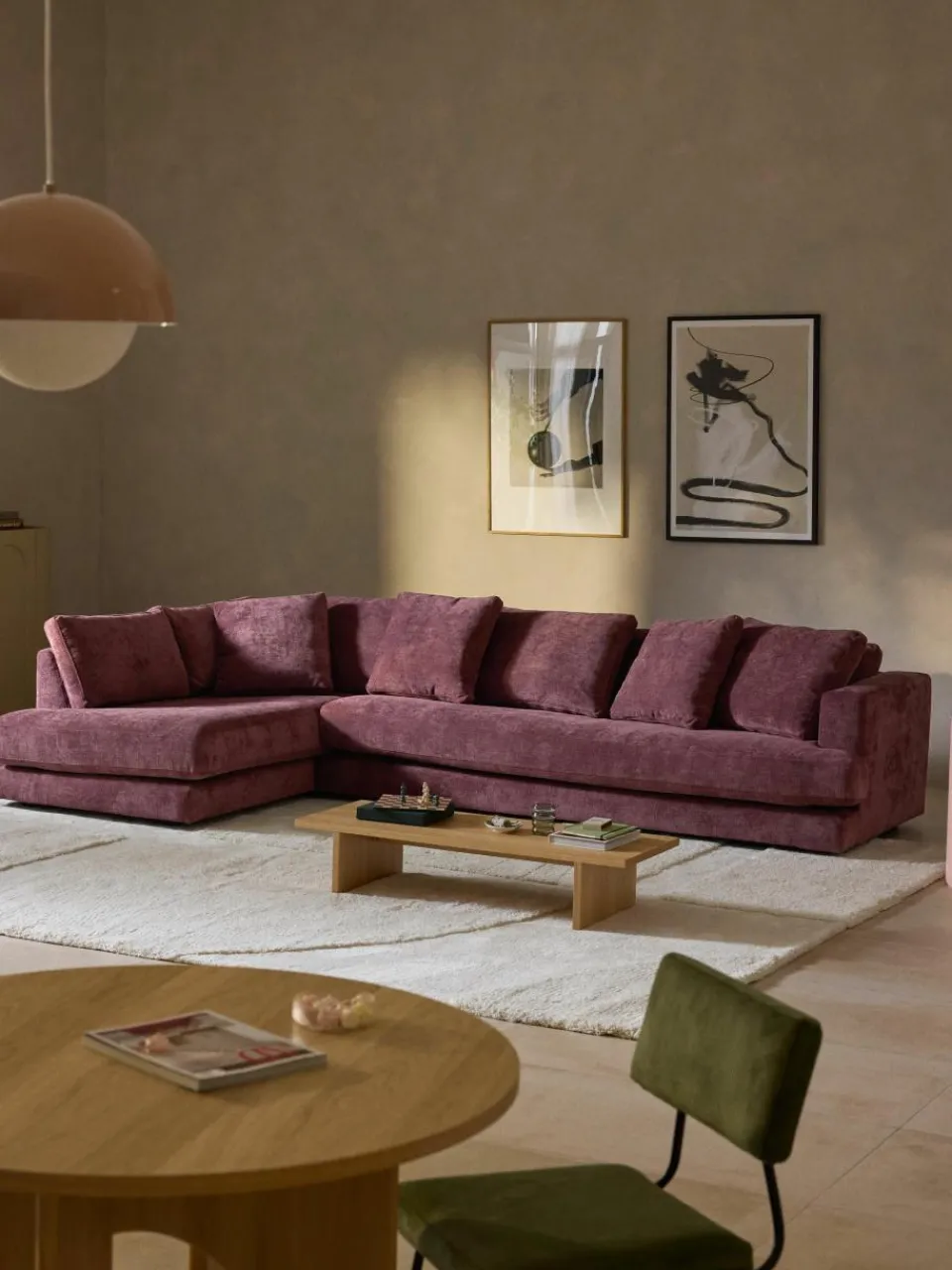 XL hoekbank Tribeca^Westwing Collection Outlet