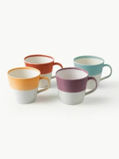 XL kopjes Brights van porselein, set van 4^ROYAL DOULTON Clearance