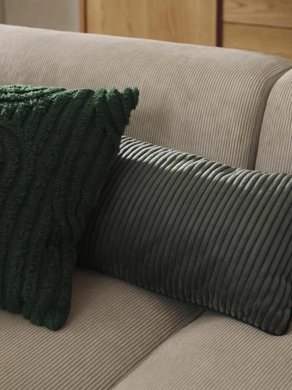 XL kussen Kylen van corduroy^Westwing Collection Outlet