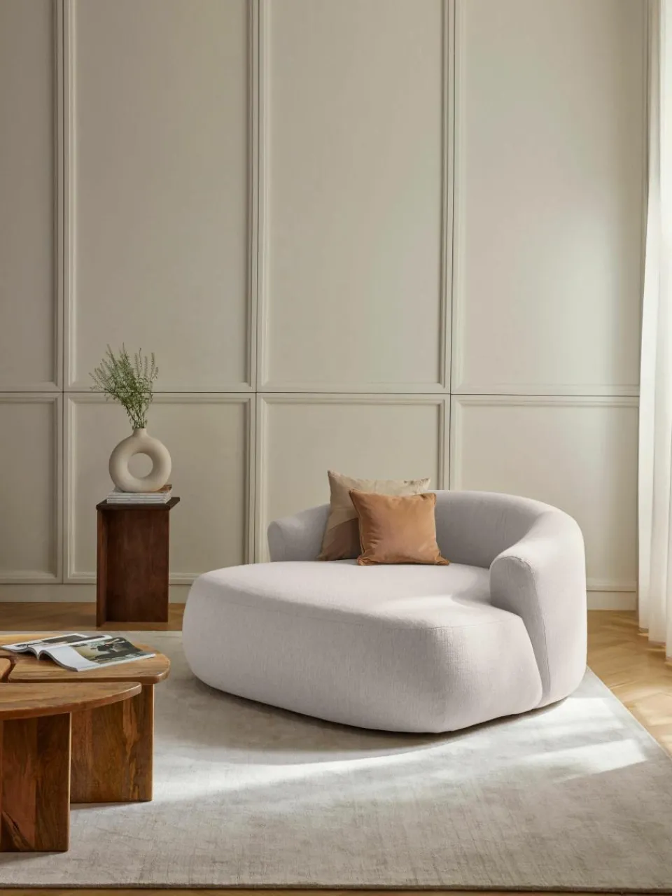 XL loungefauteuil Sofia^Westwing Collection Fashion