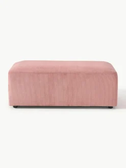 XL poef Melva van corduroy, B 116 x D 72 cm^Westwing Collection Discount