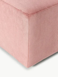 XL poef Melva van corduroy, B 116 x D 72 cm^Westwing Collection Discount