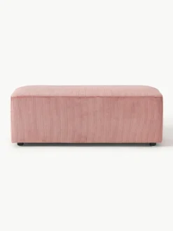 XL poef Melva van corduroy, B 116 x D 42 cm^Westwing Collection Discount