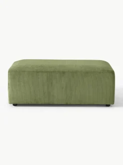 XL poef Melva van corduroy, B 116 x D 72 cm^Westwing Collection Outlet