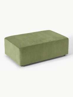 XL poef Melva van corduroy, B 116 x D 72 cm^Westwing Collection Outlet