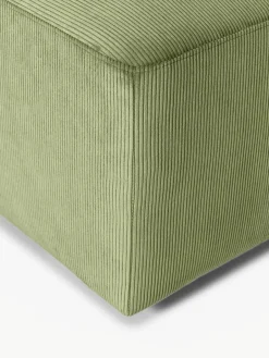 XL poef Melva van corduroy, B 116 x D 42 cm^Westwing Collection Best
