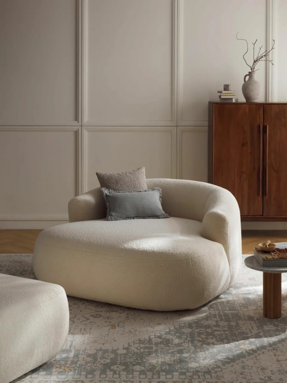 XL teddy loungefauteuil Sofia^Westwing Collection Discount