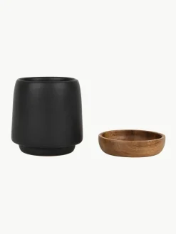 XS beker Nordika met acaciahouten onderzetter, 2 stuks^Westwing Outlet