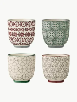 XS bekers Karine met klein patroon, set van 4^Bloomingville Sale