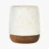 XS bekers Nordika met acaciahouten onderzetter, 2 stuks^Westwing Fashion