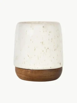 XS bekers Nordika met acaciahouten onderzetter, 2 stuks^Westwing Fashion