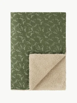 Zachte baby plaid Stories van biokatoen^Nobodinoz New