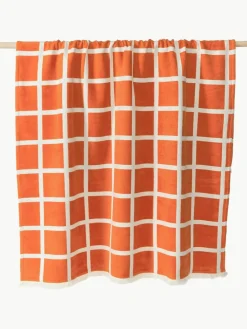 Zachte geruite plaid Edison met franjes^Westwing Collection Outlet